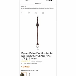 2 paires de montants releveur dy’on*Dy'on