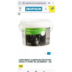 Fouganza Anti-Insectes>Ail semoule vermifuge naturel