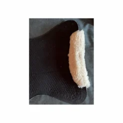 Acavallo Amortisseurs>Amortisseur de dos gel noir bordure mouton