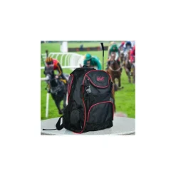 HAGG Sacs>Avec porte-casque pour l’équitation, un sac avec plusieurs compartiments