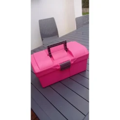 Boite de pansage rose*Fouganza Outlet
