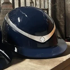 Bombe bleu marine*Charles Owen Outlet
