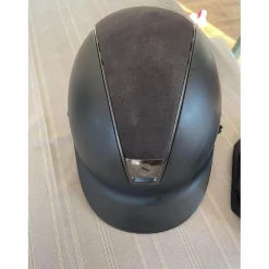 Samshield Casques Et Bombes>bombe noir mat alcantara taille 55