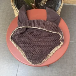 Bonnet chocolat et beige*BR Online