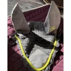 - Marque inconnue - Bonnets>bonnet gris avec liseré vert