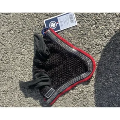 bonnet noir et rouge*Harcour Clearance