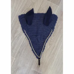 - Marque inconnue - Bonnets>Bonnet long bleu marine/gris