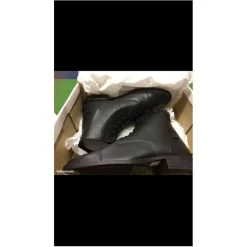 Boot noir à lacet neuve*JMR Clearance