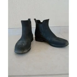 Boots adulte 100 noir*Fouganza Online