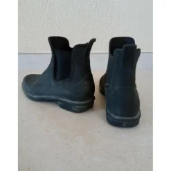 Boots adulte 100 noir*Fouganza Online