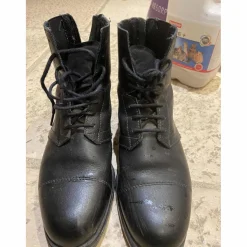 Boots cuir taille 38*Fouganza Clearance
