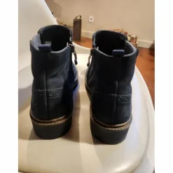 BOOTS Daim Bleu Marine NEUVES LUFTPOLSTER - FEMME POINTURE 39 -*- Marque inconnue - Sale
