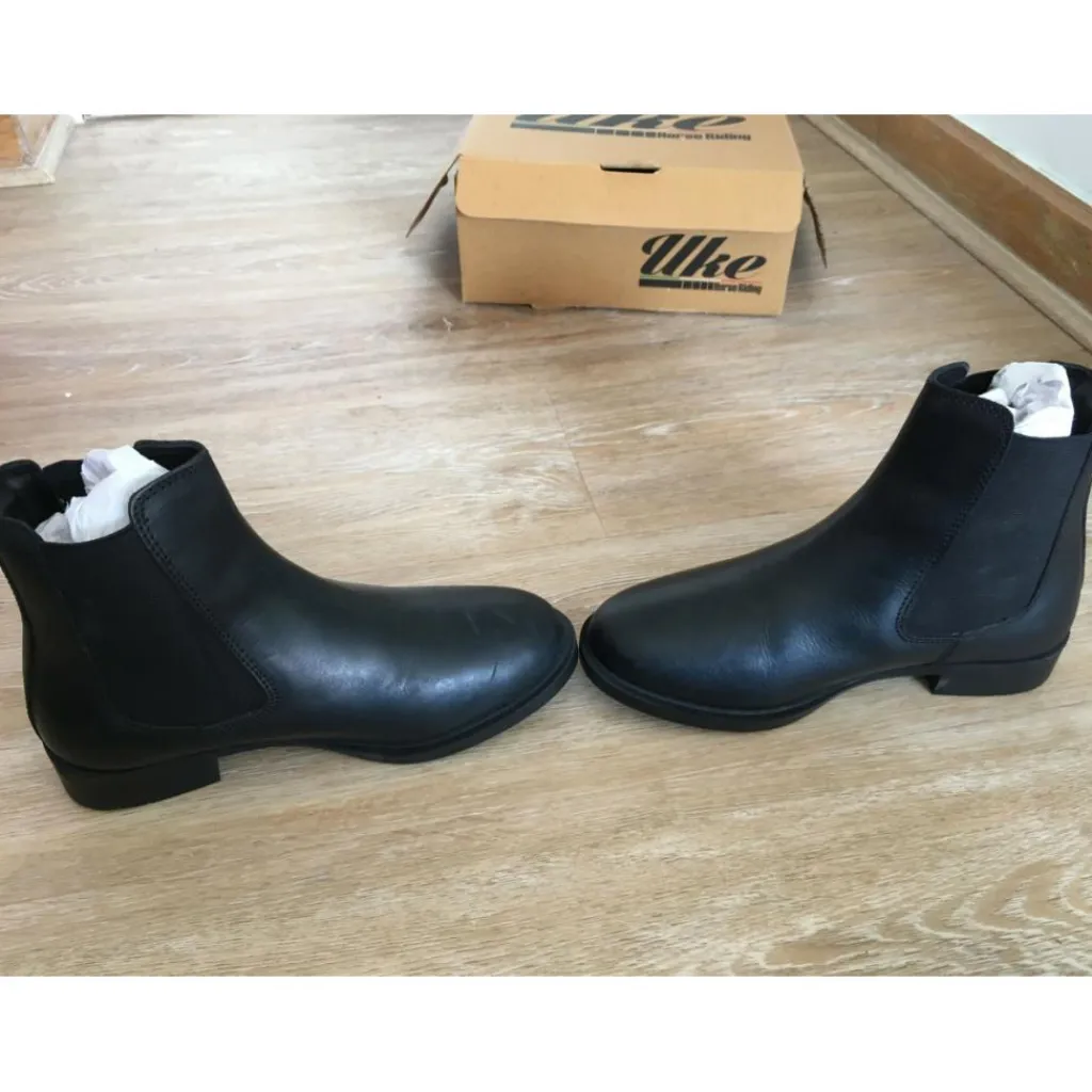- Marque inconnue - Boots>Boots doublées en cuir uke