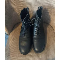 Parlanti Boots>Boots d’équitation – cuir noir – pointure 42