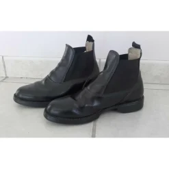 Fouganza Boots>Boots en cuir.