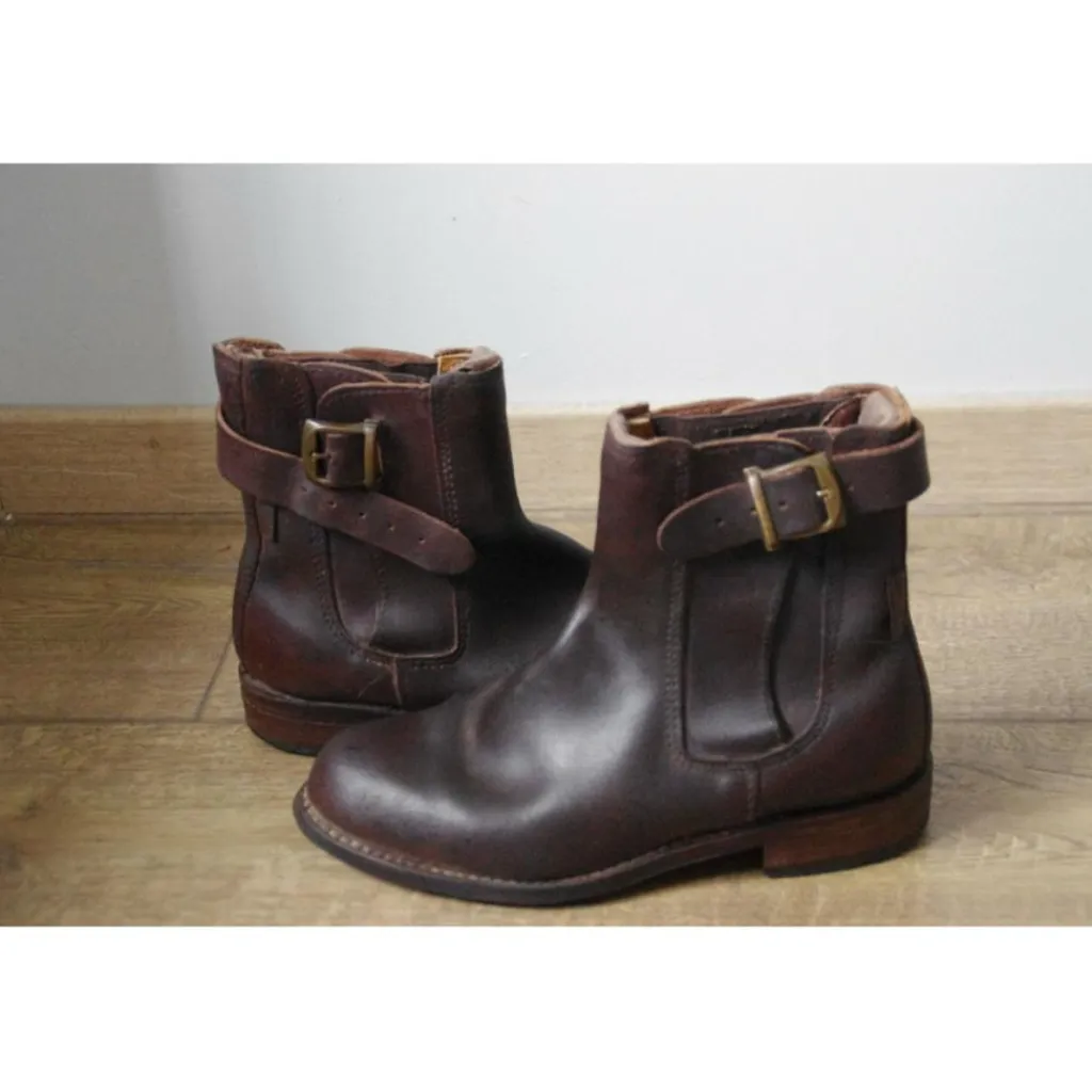 - Marque inconnue - Boots>boots marron t.36