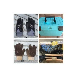 Kit De Pansage>Boîte de pansage/brosses/gants