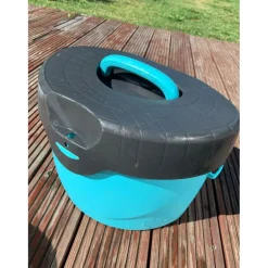 Fouganza Sacs>Boîte matériel cavalier bleue