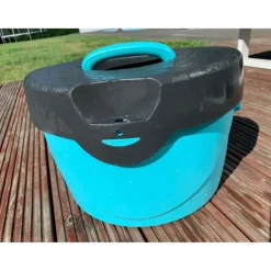Fouganza Sacs>Boîte matériel cavalier bleue