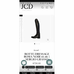 Botte de dressage*Sergio Grasso Online