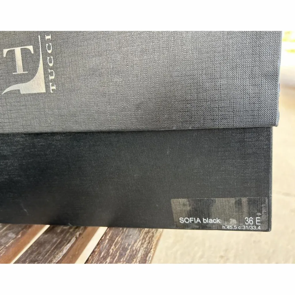 botte Tucci 37.5*Facon Cuir Discount