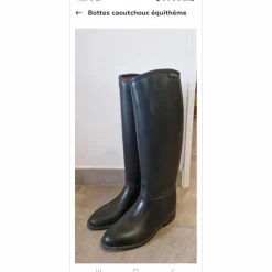 Equitheme Bottes>Bottes caoutchouc équithème