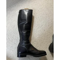 Bottes cuir noir*- Marque inconnue - Sale