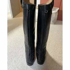Bottes cuir noir*- Marque inconnue - Sale