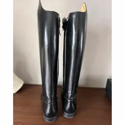 - Marque inconnue - Bottes>Bottes de dressage cuir noir neuves