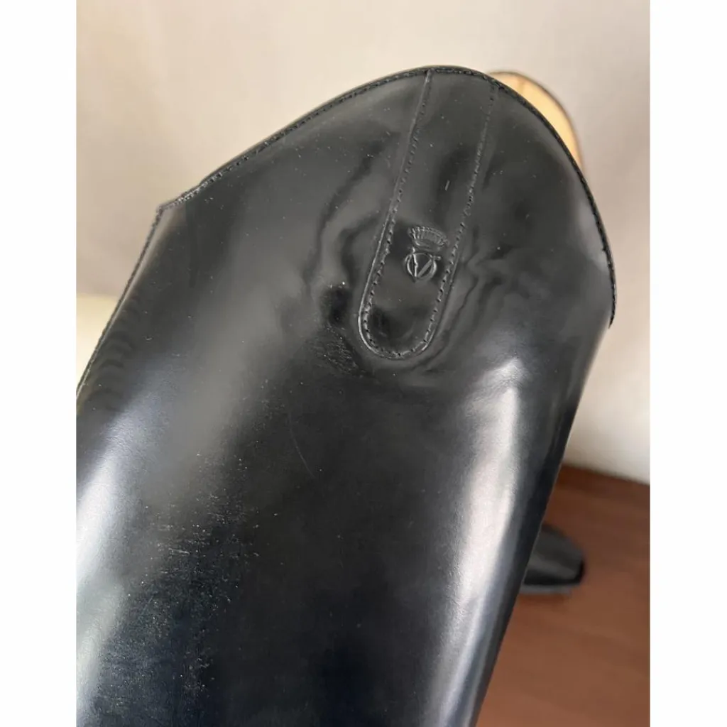 - Marque inconnue - Bottes>Bottes de dressage cuir noir neuves