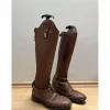 Bottes d’équitation cuir brun Tricolore taille 36*De Niro Boot Co Sale