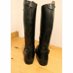 Bottes d'équitation - CENTAURE bout rond cousu GY Noir*Soubirac Best