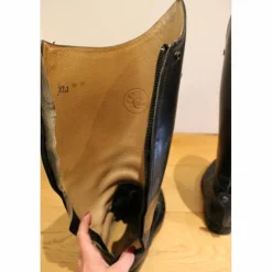 Bottes d'équitation - CENTAURE bout rond cousu GY Noir*Soubirac Best