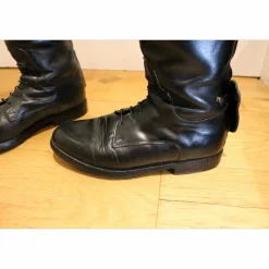 Bottes d'équitation - CENTAURE bout rond cousu GY Noir*Soubirac Best