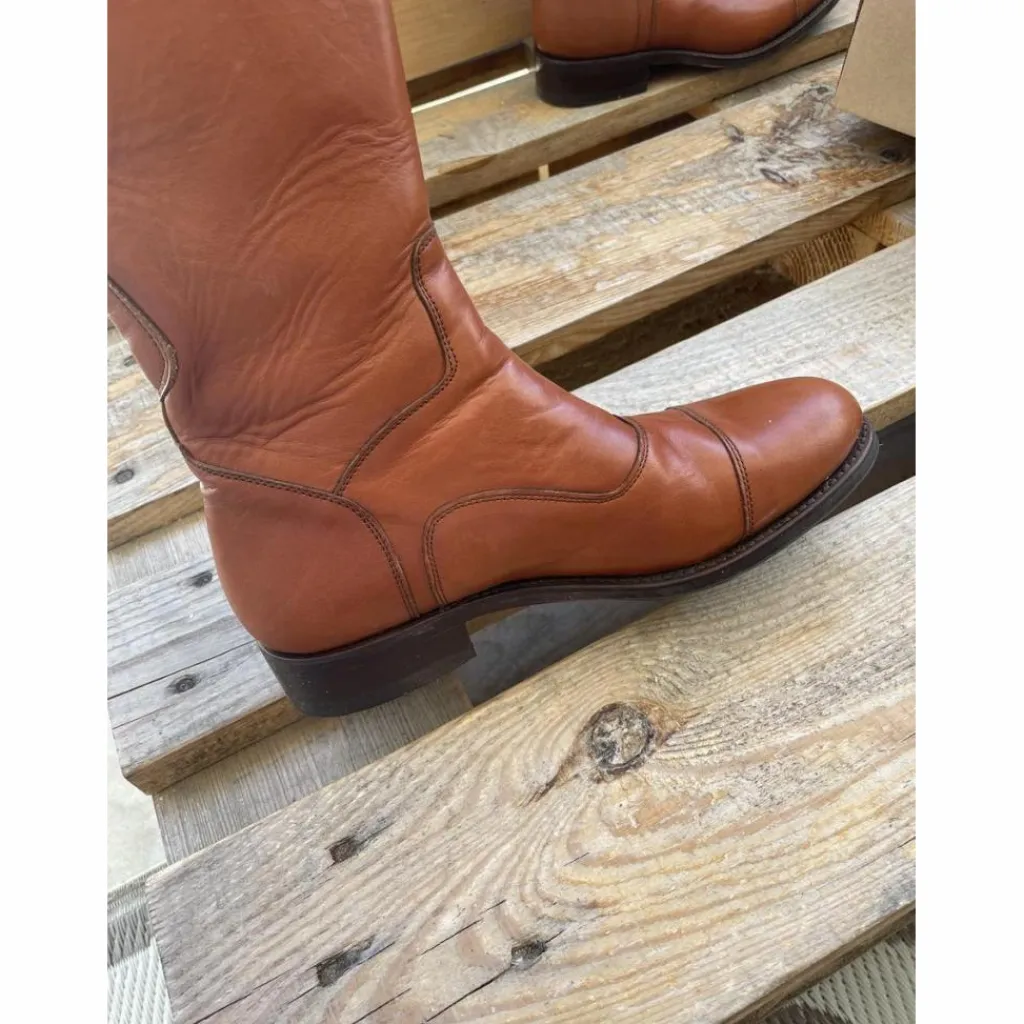 - Marque inconnue - Bottes>Bottes d’équitation valverde marron cognac