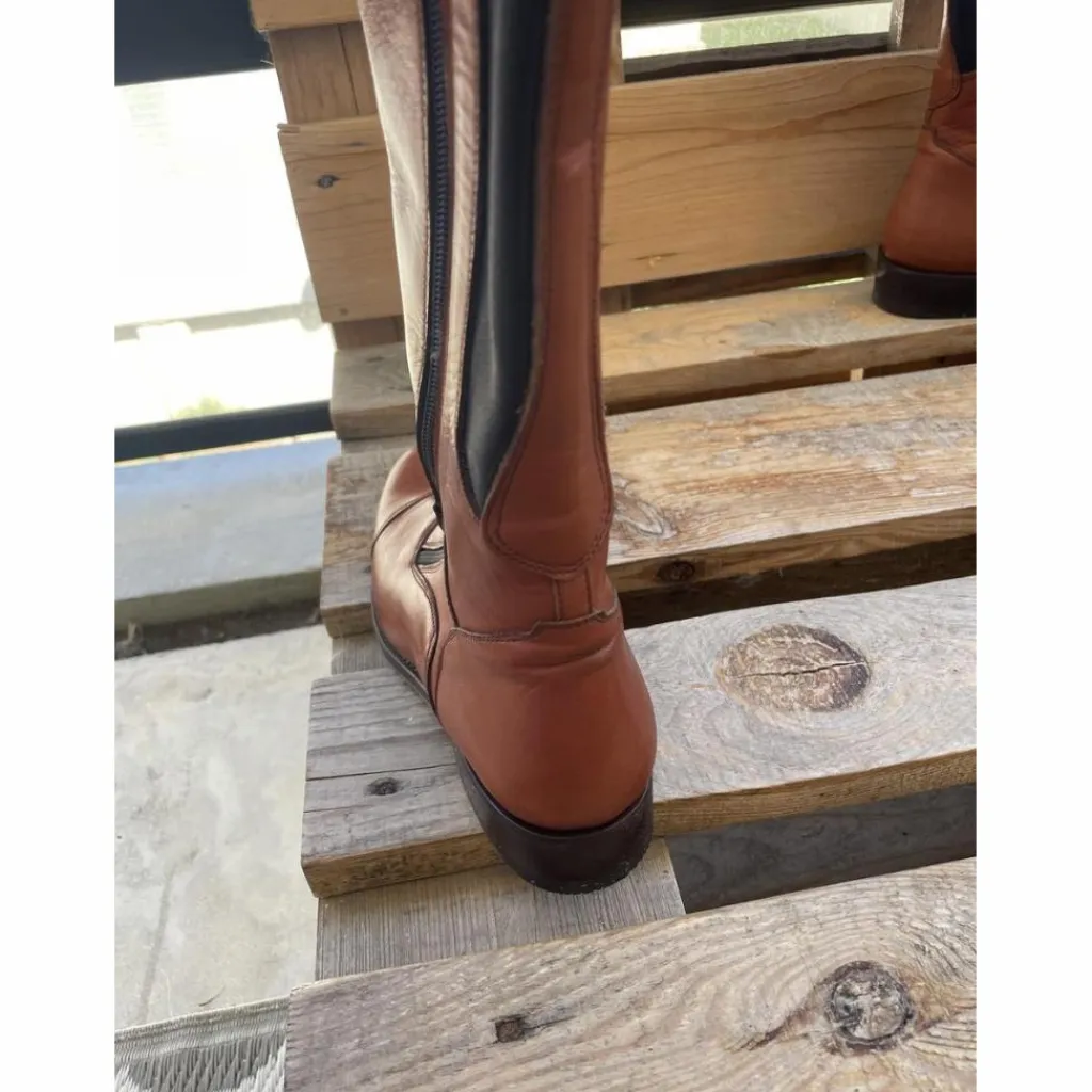 - Marque inconnue - Bottes>Bottes d’équitation valverde marron cognac