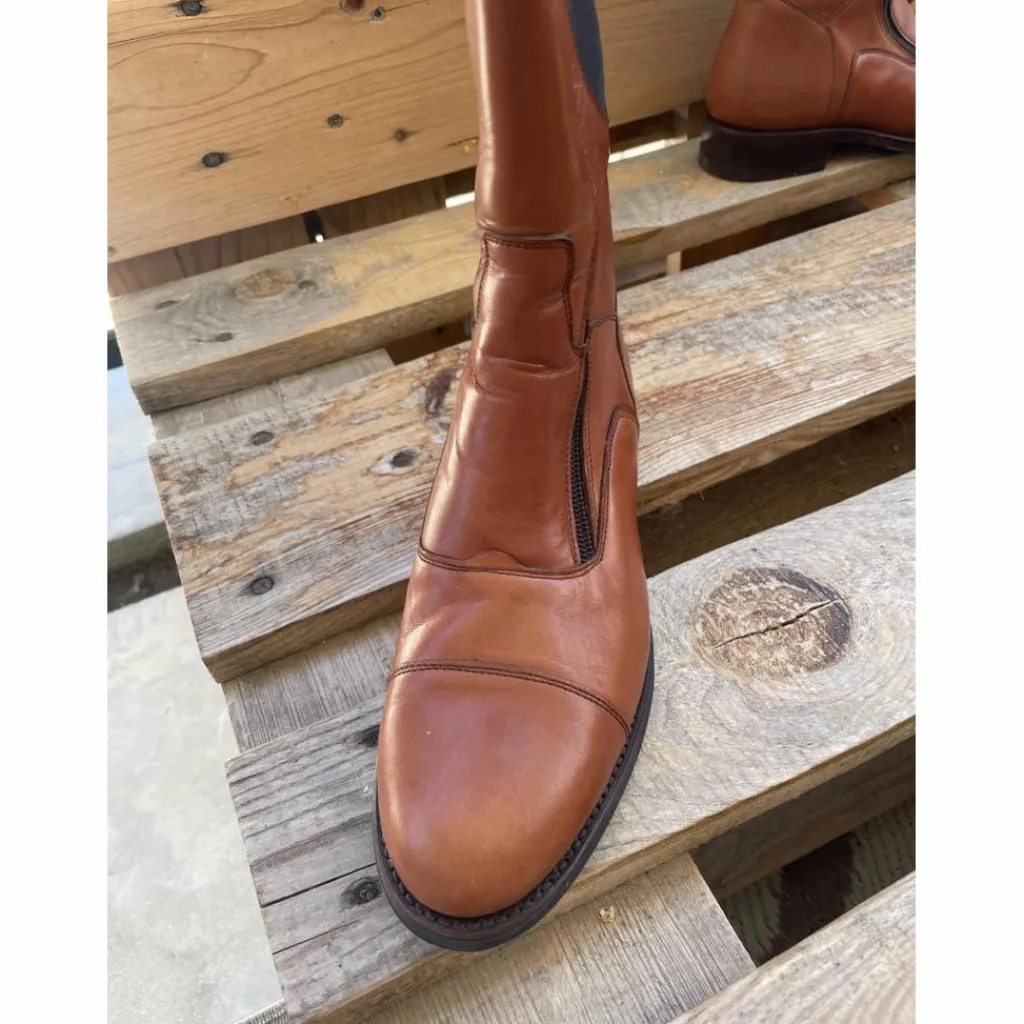 - Marque inconnue - Bottes>Bottes d’équitation valverde marron cognac