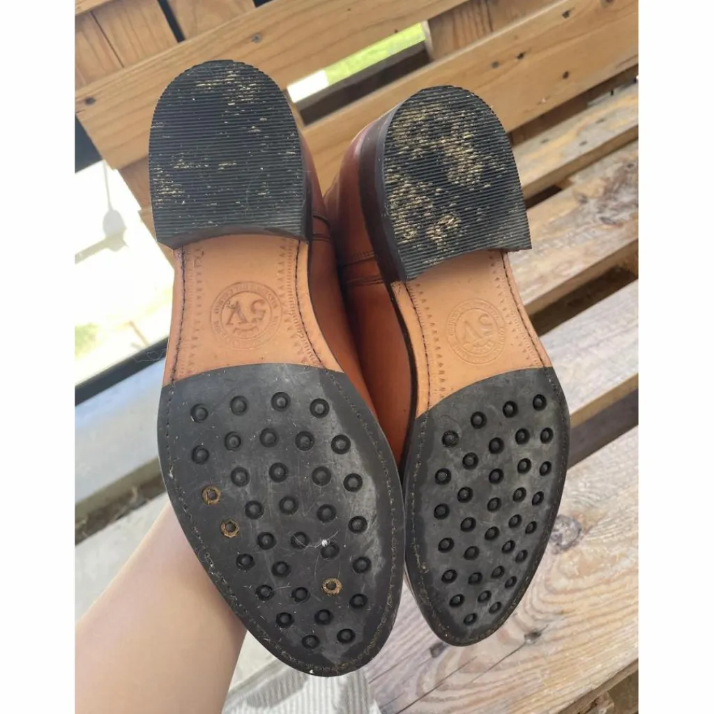 - Marque inconnue - Bottes>Bottes d’équitation valverde marron cognac