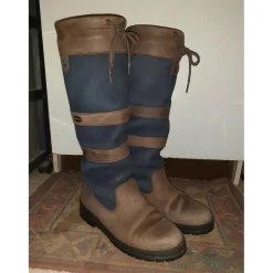 Dubarry of Irleand Bottes>Bottes Dubarry Galway ExtraFit Navy/Brown
