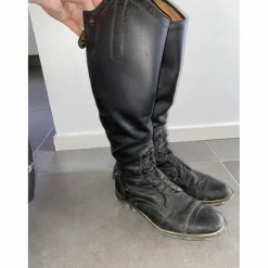 Ferro di cavallo Bottes>Bottes en cuir