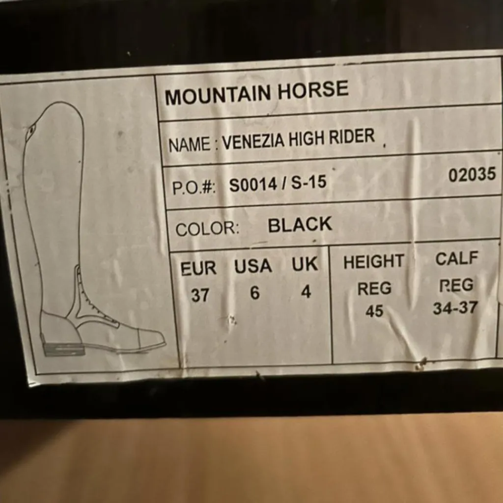 Bottes en cuirs*Mountain Horse Hot