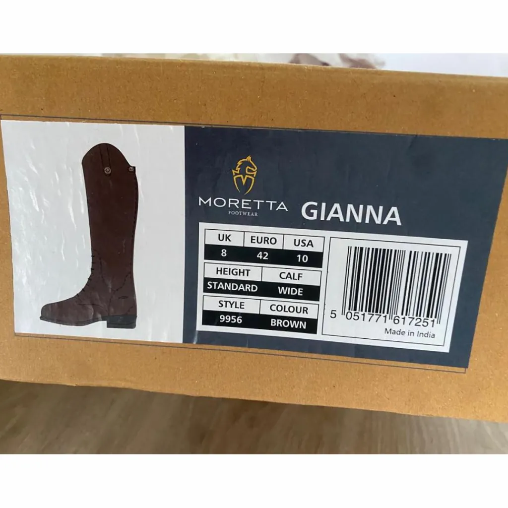 Shire Bottes>Bottes Gianna Moretta cuir brun