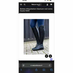 Bottes neuves*HKM Outlet