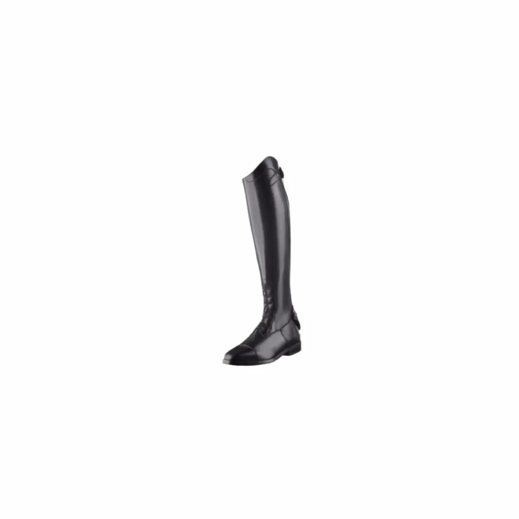 Ego7 Bottes>Bottes équitation cuir noir à lacet, Orion by EG07 neuves