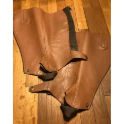 bottines+mini chaps camel* Online