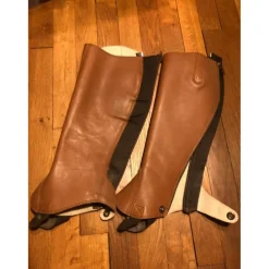 bottines+mini chaps camel* Online