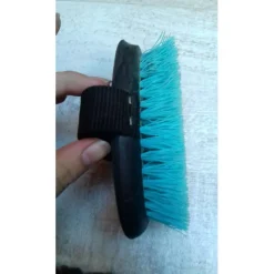bouchon et brosse douce schooling bleu*Fouganza New