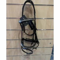 Equiline Brides>bride cuir noir