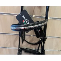 Equiline Brides>bride cuir noir