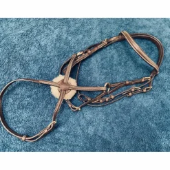Bridon + rênes master cuir havane poney*HFI Online